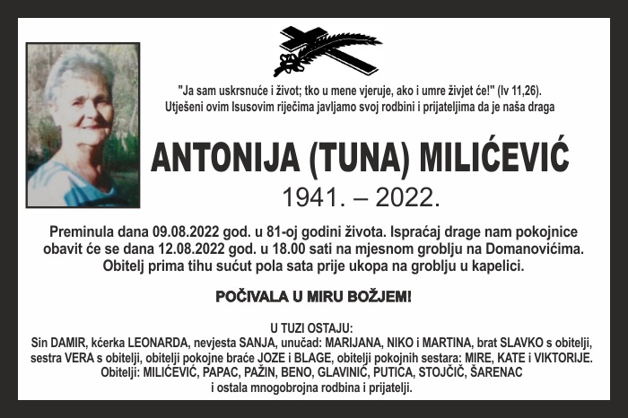 Antonija (Tuna)  Milićević