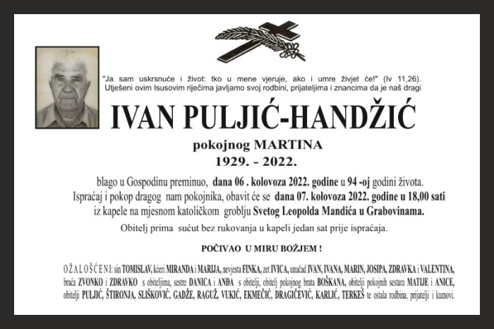 Ivan Puljić –  Handžić