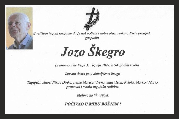 Jozo  Škegro