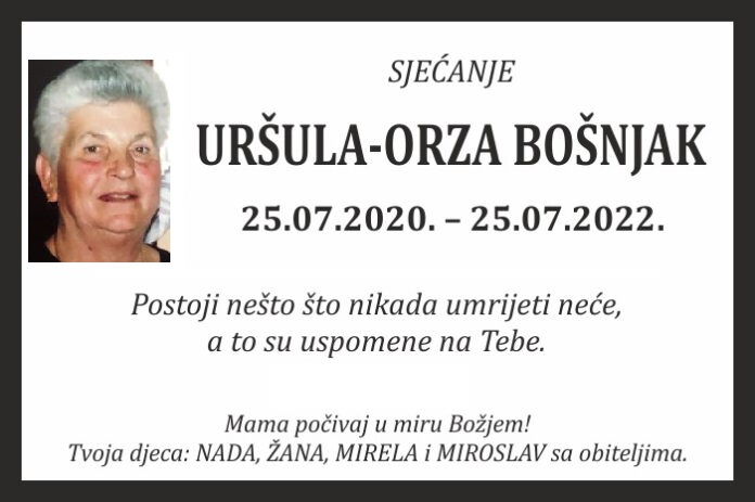 Uršula – Orza  Bošnjak