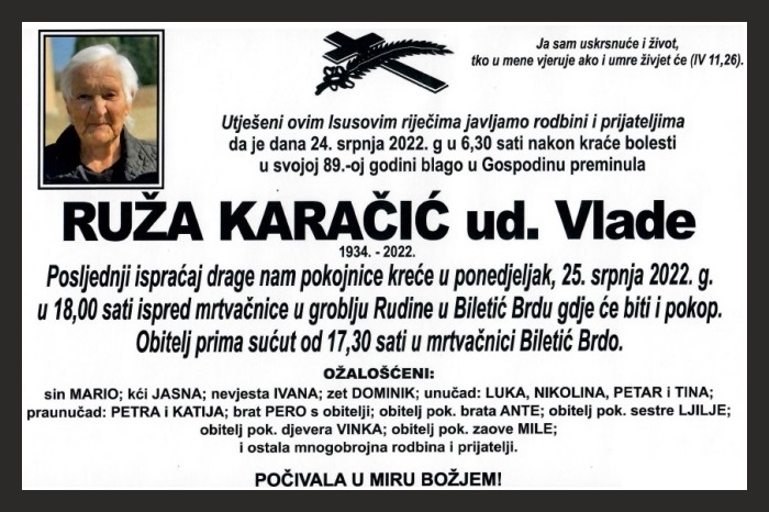 Ruža  Karačić