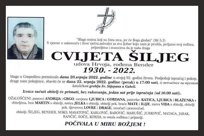 Cvijeta  Šiljeg