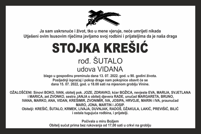 Stojka  Krešić