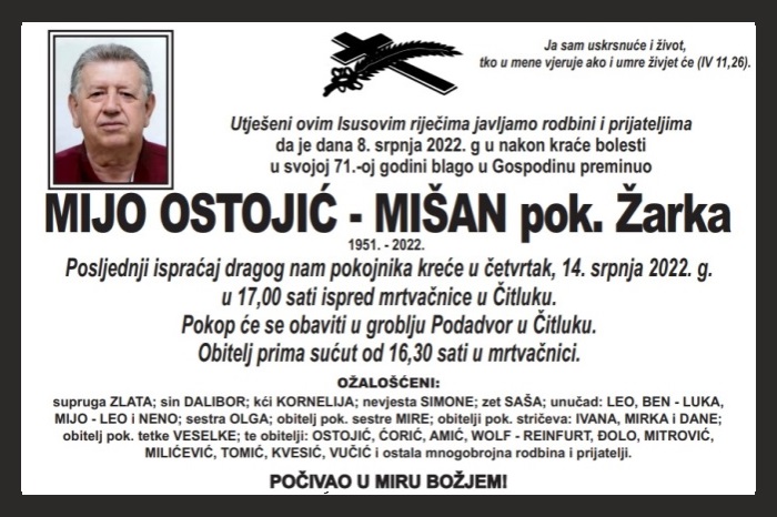 Mijo Ostojić –  Mišan