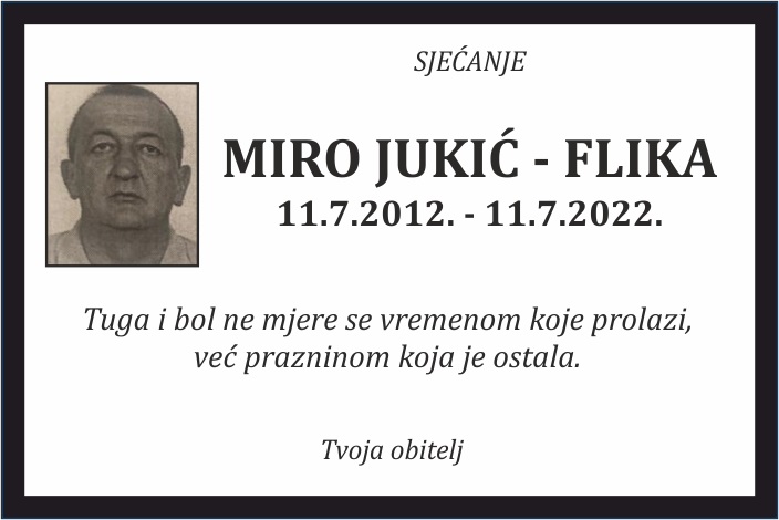 Miro Jukić –  Flika