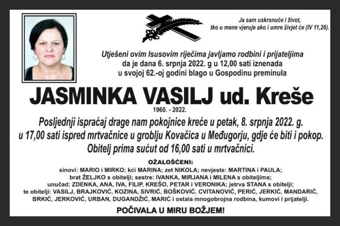 Jasminka  Vasilj
