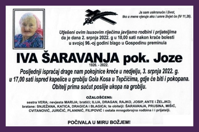 Iva  Šaravanja