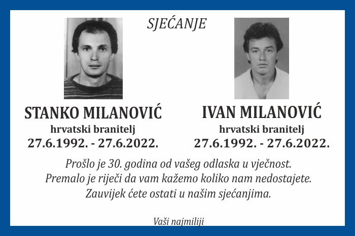 Stanko I Ivan  Milanović