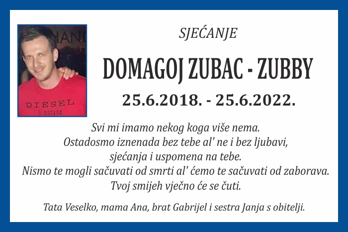 Domagoj Zubac –  Zubby