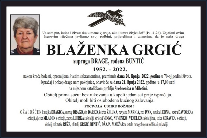 Blaženka  Grgić