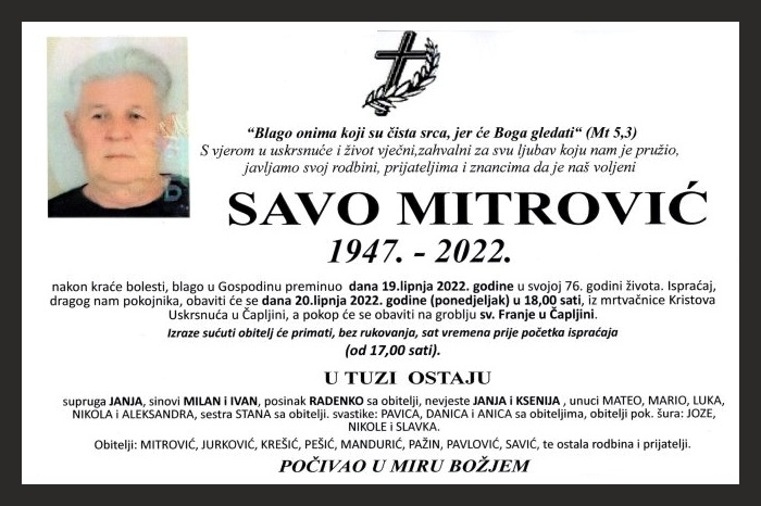 Savo  Mitrović