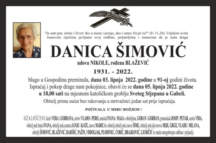 Danica  Šimović
