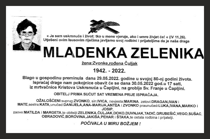 Mladenka  Zelenika