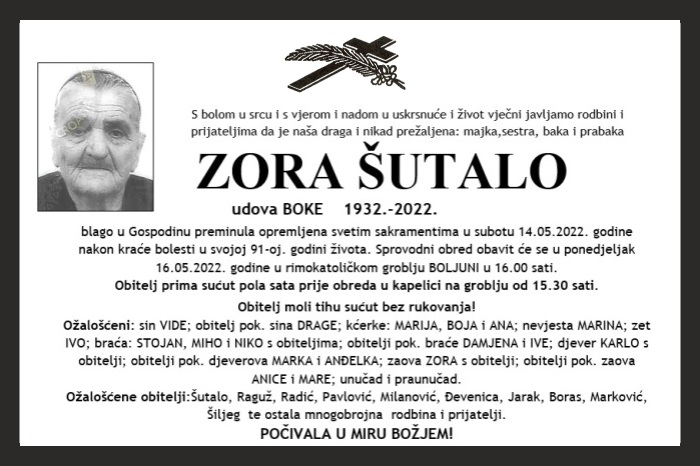 Zora  Šutalo