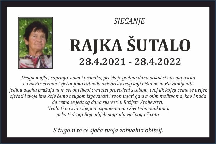 Rajka  Šutalo