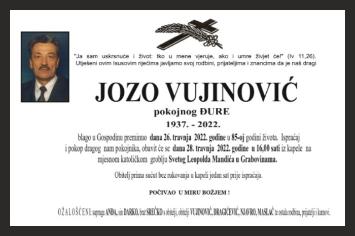 Jozo  Vujinović