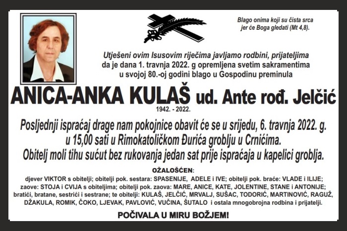 Anica-Anka  Kulaš