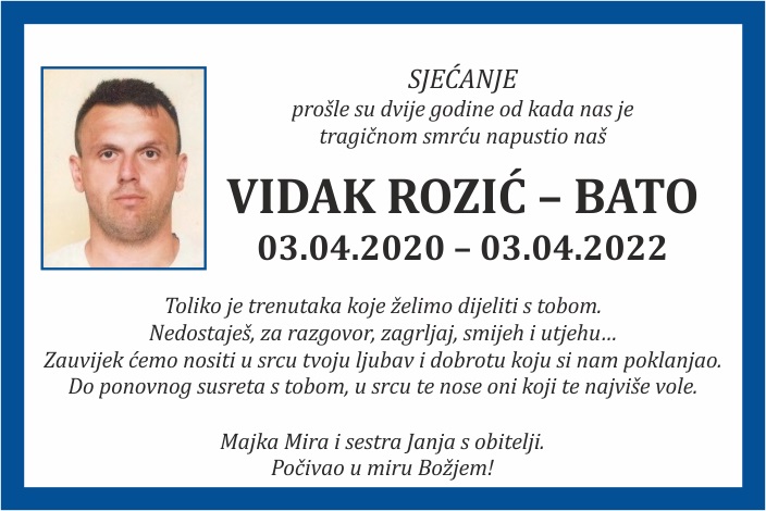 Vidak Rozić –  Bato