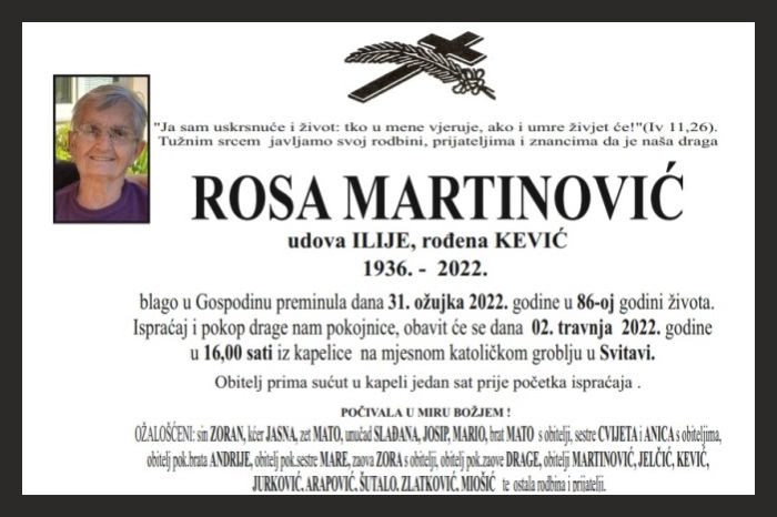 Rosa  Martinović