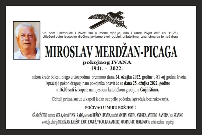 Miroslav Merdžan –  Picaga