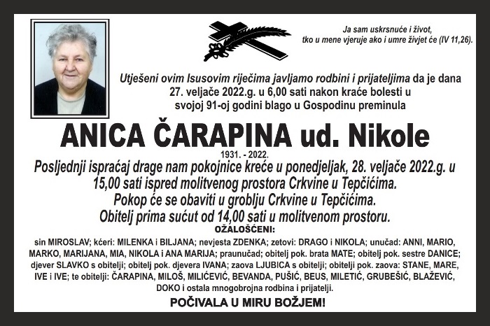 Anica  Čarapina