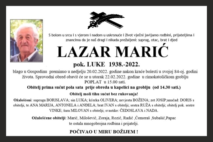 Lazar  Marić