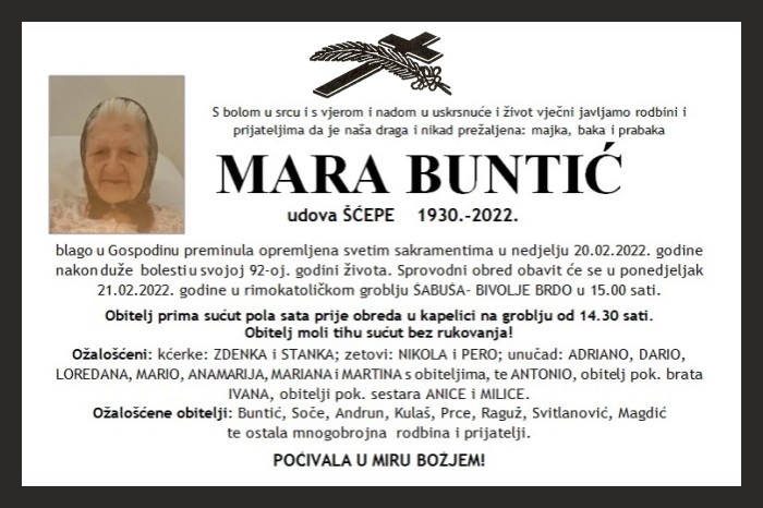 Mara  Buntić