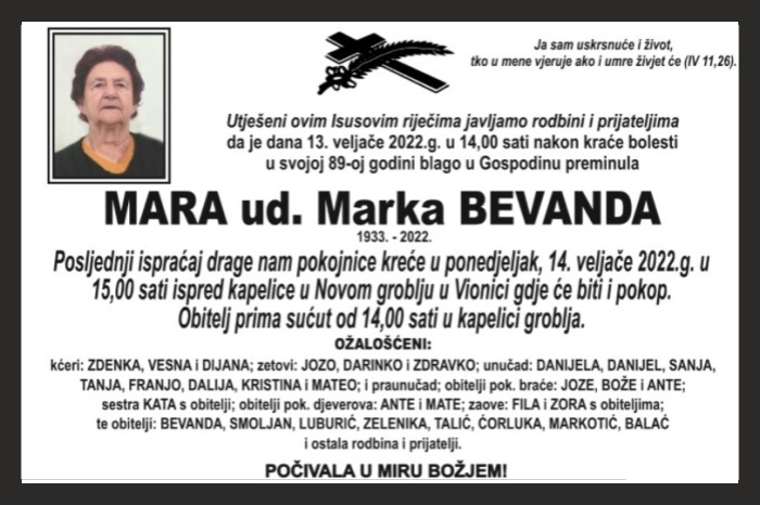 Mara  Bevanda