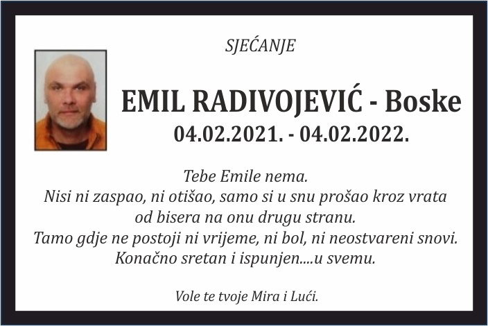 Emil Radivojević –  Boske