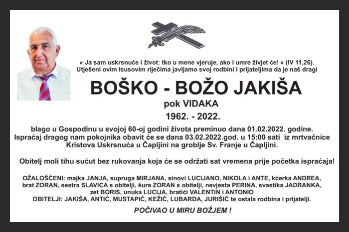Boško – Božo  Jakiša