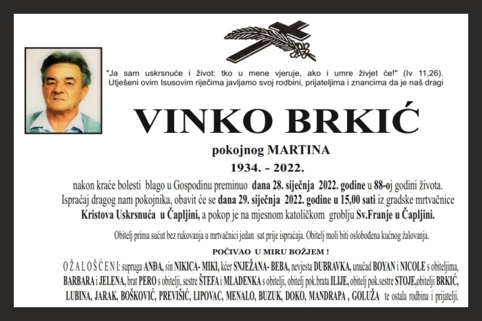 Vinko  Brkić