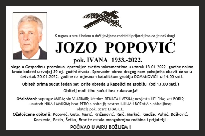 Jozo  Popović