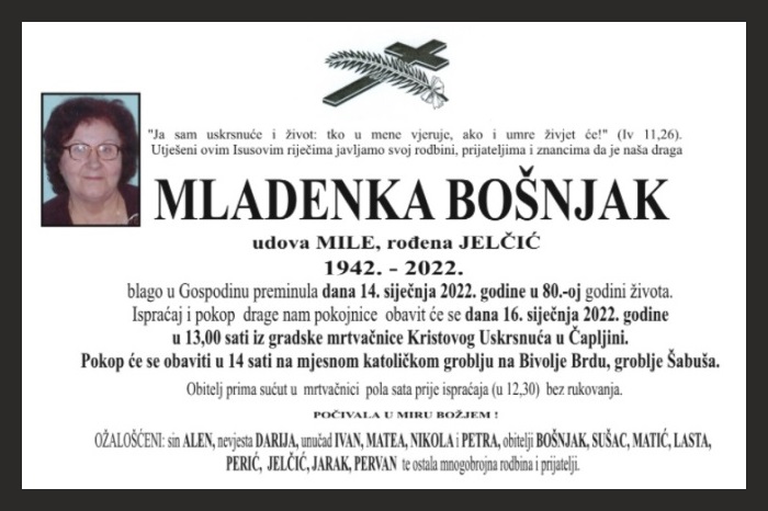 Mladenka  Bošnjak