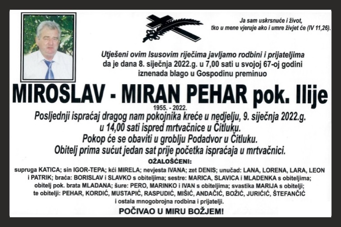 Miroslav – Miran  Pehar