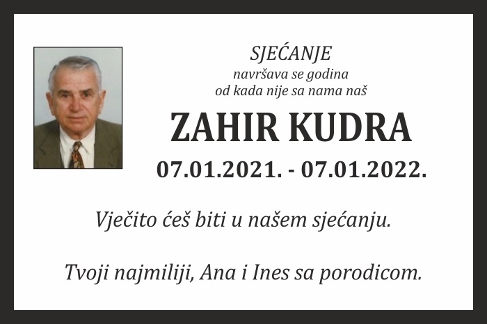 Zahir  Kudra