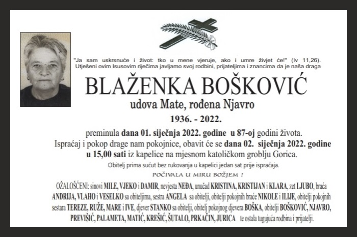 Blaženka  Bošković