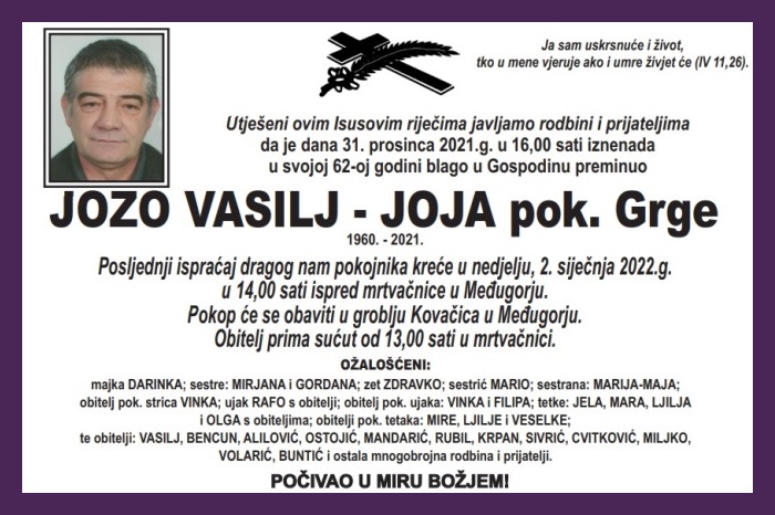 Jozo Vasilj –  Joja