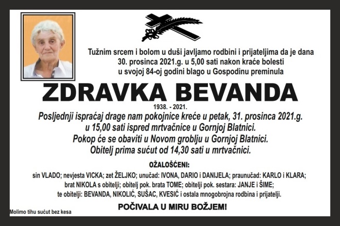 Zdravka  Bevanda