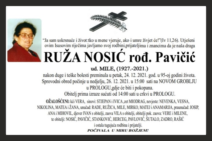 Ruža  Nosić