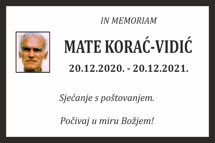 Mate Korać –  Vidić