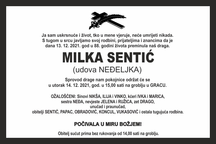 Milka  Sentić