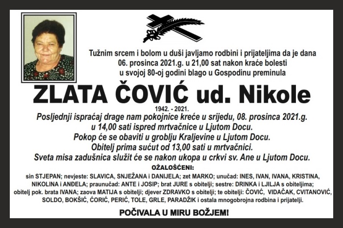 Zlata  Čović