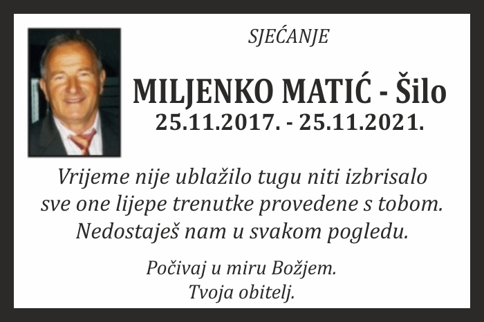 Miljenko Matić –  Šilo