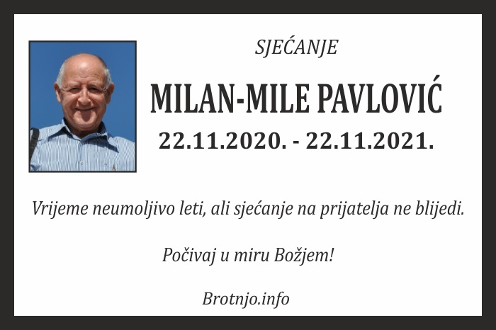 Milan – Mile  Pavlović