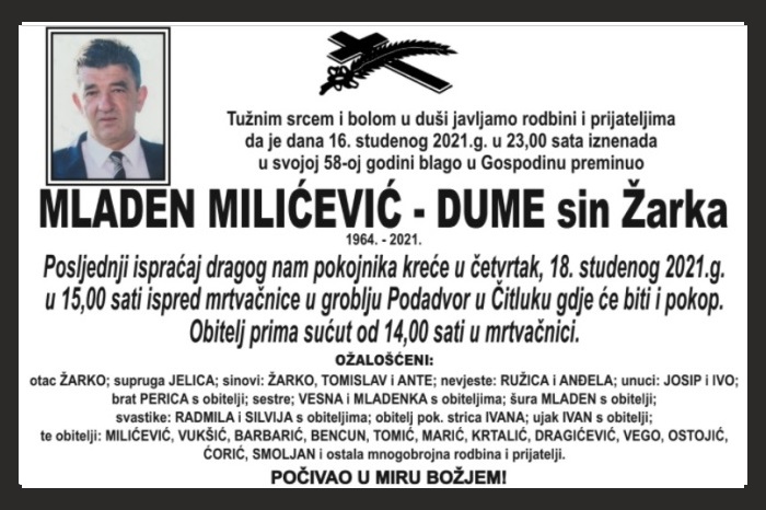 Mladen Milićević –  Dume