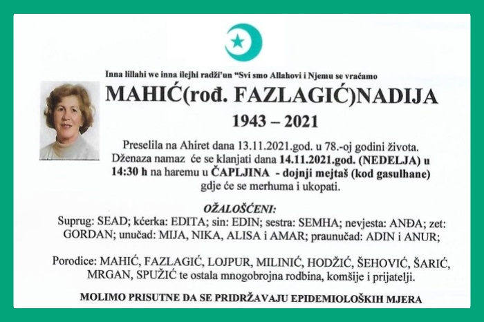 Mahić  Nadija
