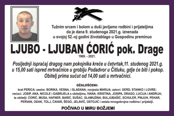 Ljubo – Ljuban  Ćorić