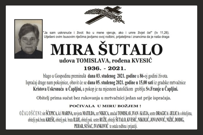 Mira  Šutalo