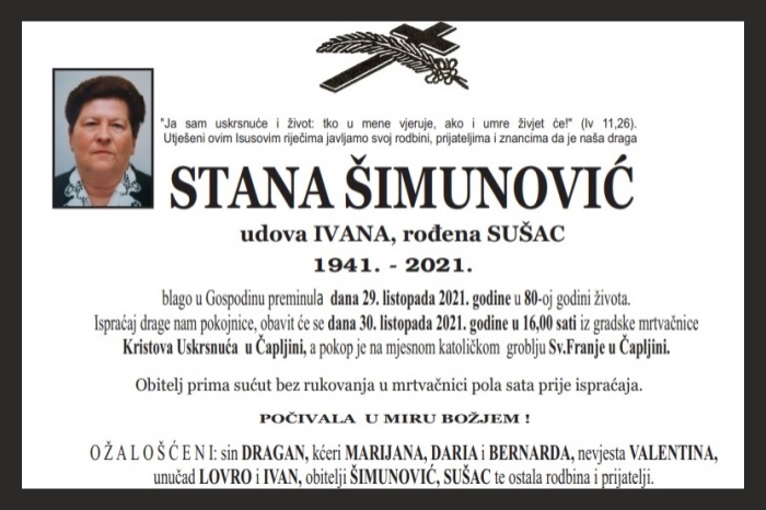 Stana  Šimunović