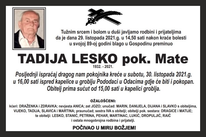 Tadija  Lesko